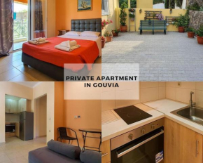 Private apartment near Gouvia Village 1F